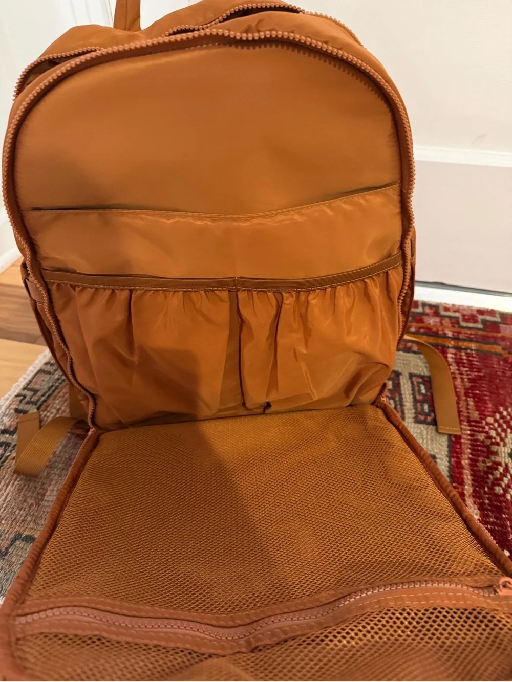 The Nylon Diaper Pack - Brown